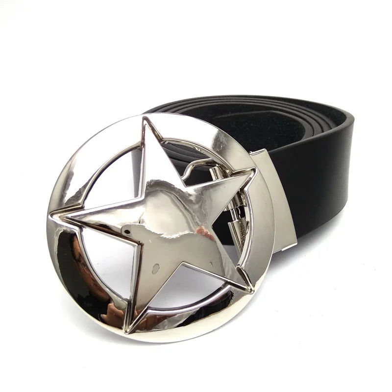 Western Cowboy PU Leather Belt