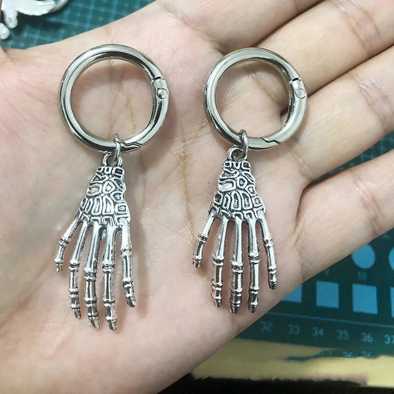 Gothic Metal Shoe Buckle Detachable Circle Buckle Pendant Shoe Accessories