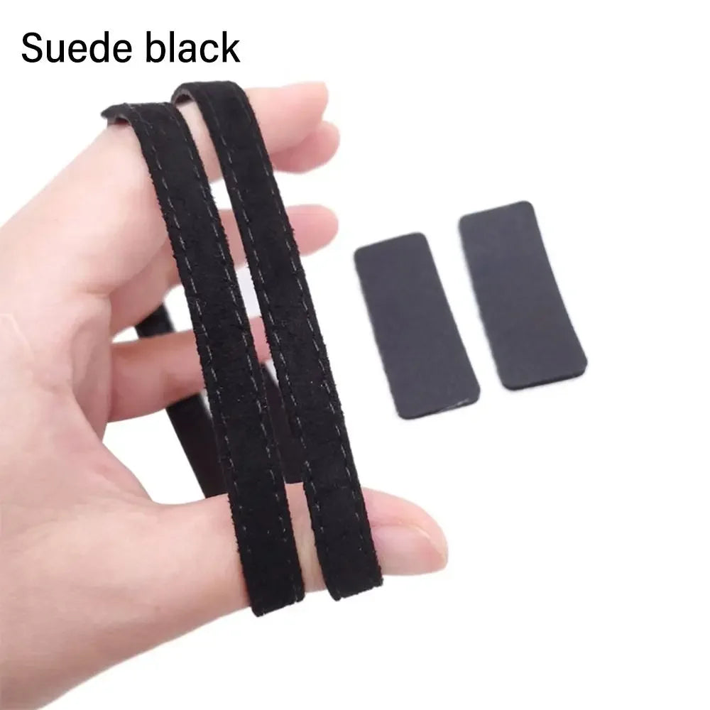 Anti Loose Adjustable Detachable Leather Shoes Strap For Women High Heels Secure Fit