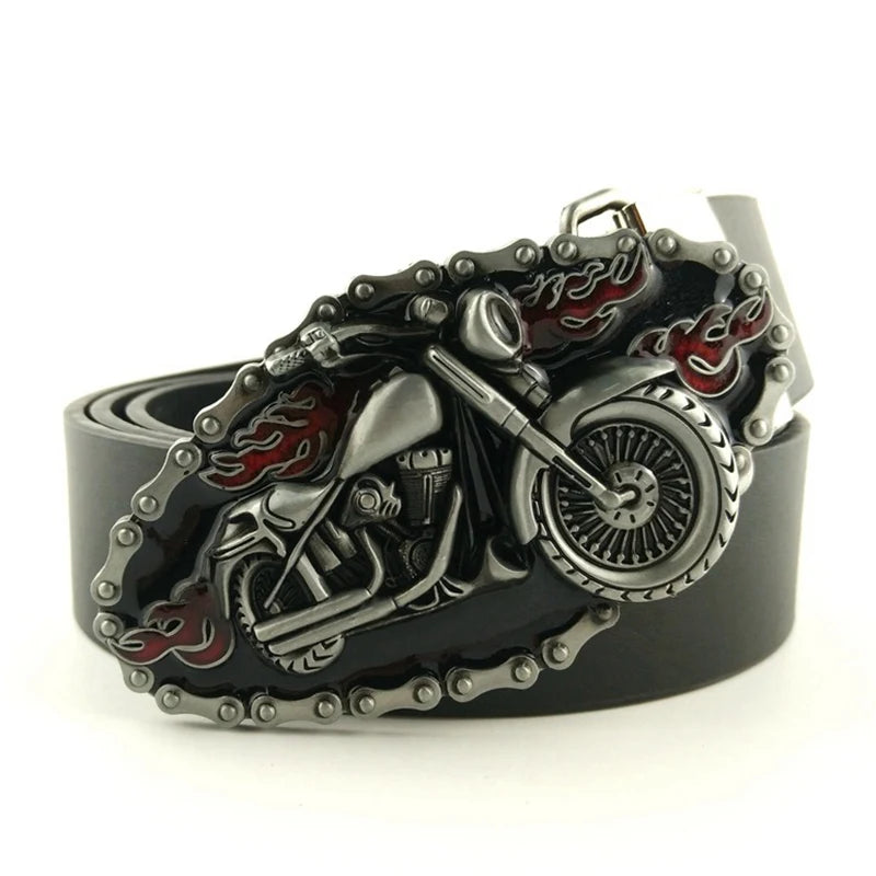 Western Cowboy PU Leather Belt