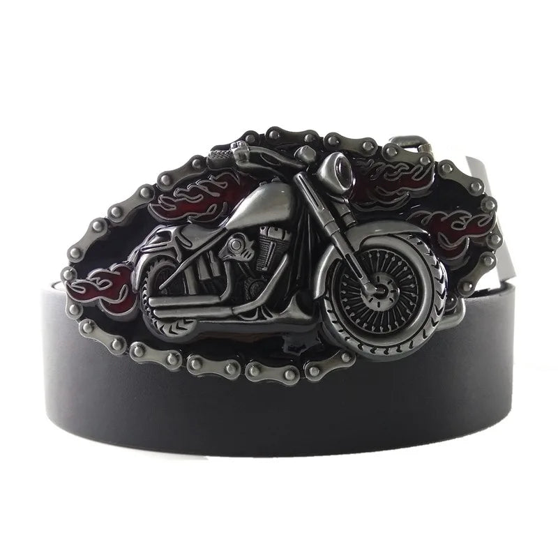 Western Cowboy PU Leather Belt
