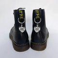 Gothic Metal Shoe Buckle Detachable Circle Buckle Pendant Shoe Accessories