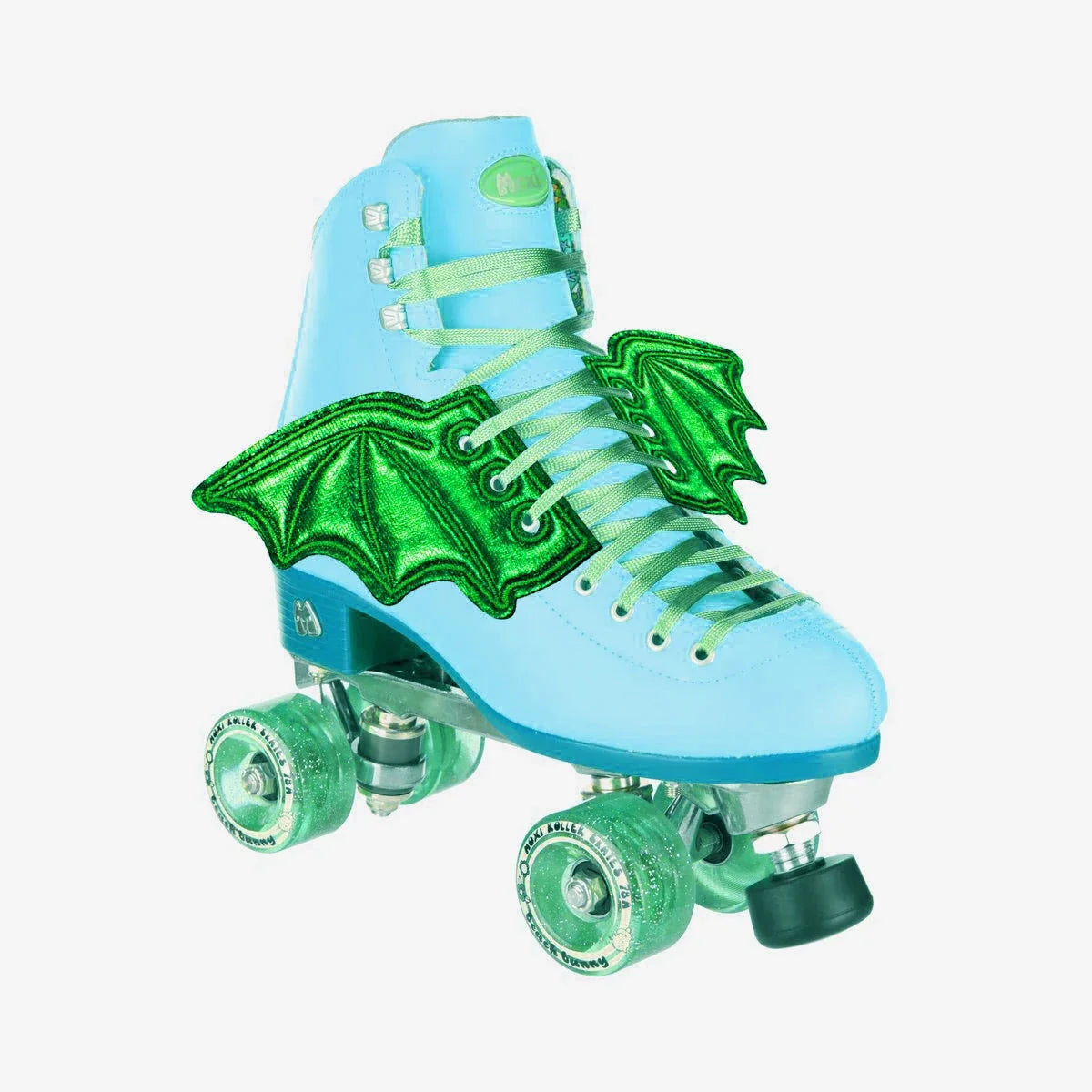 Bat Wings Shoe Charms Accessory For Sneakers Boots And  Shoes Iridescent Glitter DIY Decor