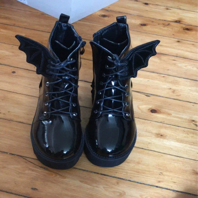 Bat Wings Shoe Charms Accessory For Sneakers Boots And  Shoes Iridescent Glitter DIY Decor
