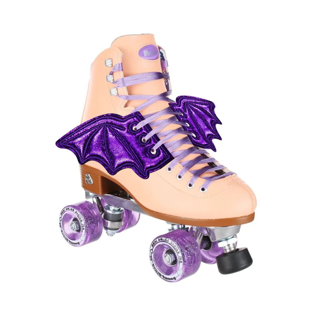 Bat Wings Shoe Charms Accessory For Sneakers Boots And  Shoes Iridescent Glitter DIY Decor