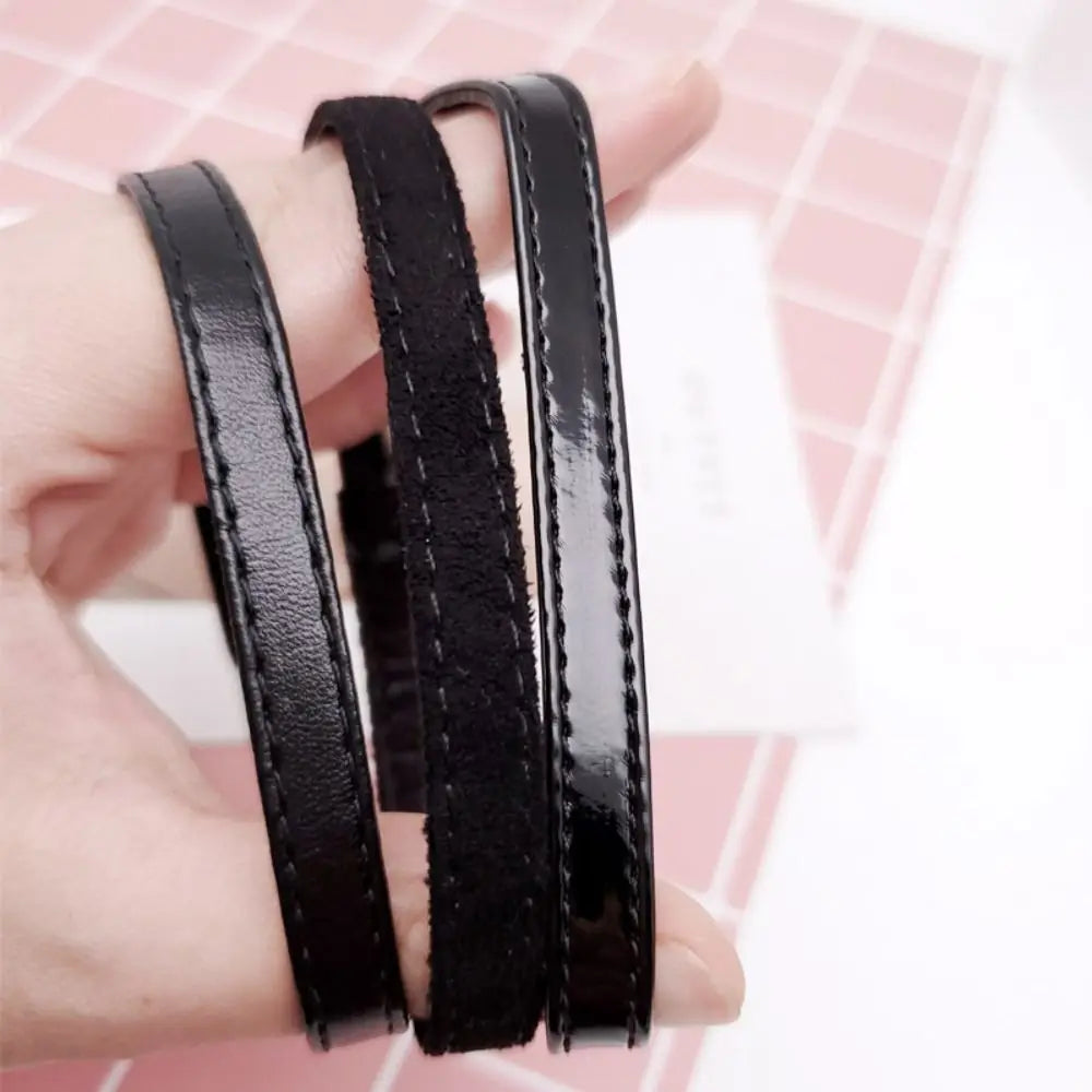 Anti Loose Adjustable Detachable Leather Shoes Strap For Women High Heels Secure Fit