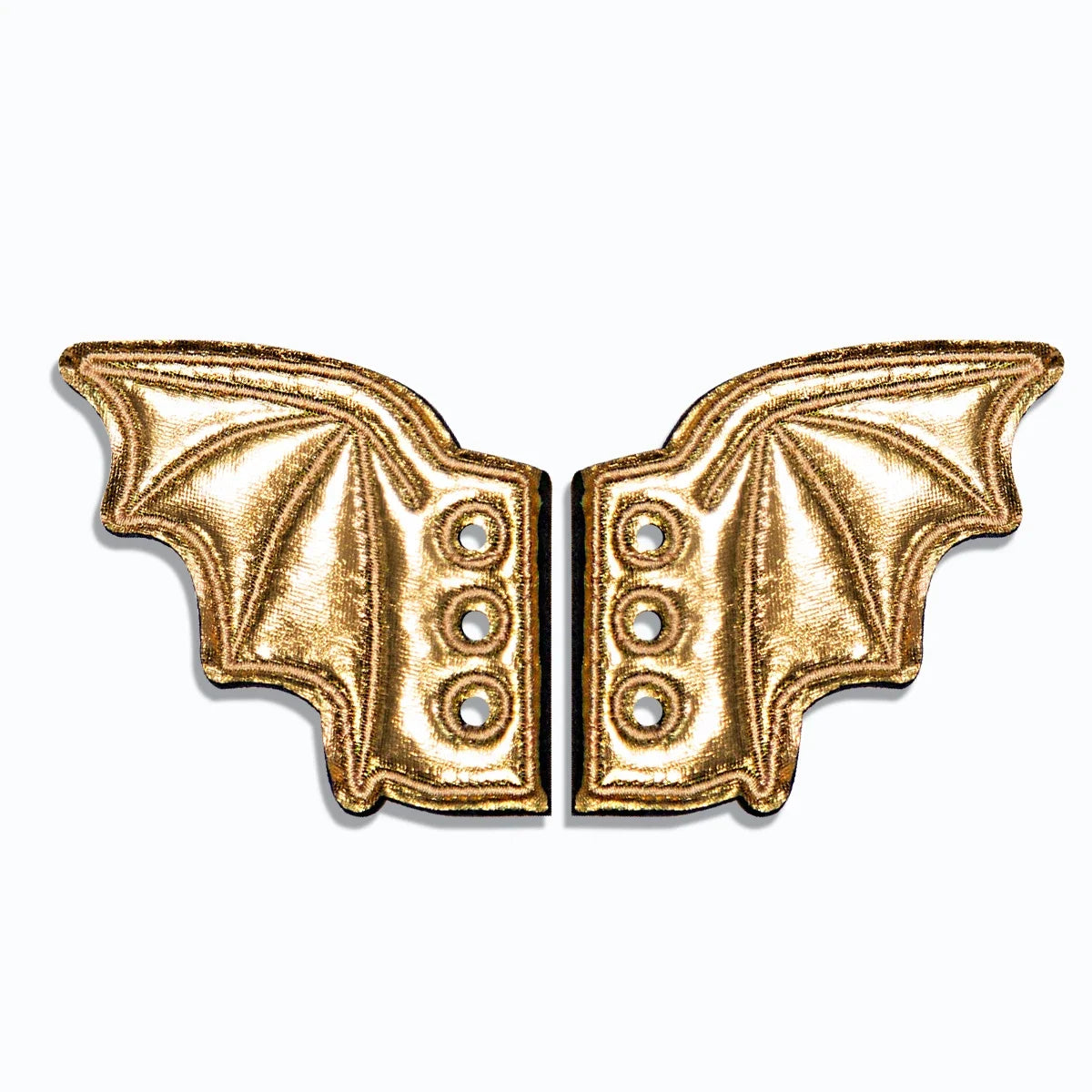 Bat Wings Shoe Charms Accessory For Sneakers Boots And  Shoes Iridescent Glitter DIY Decor