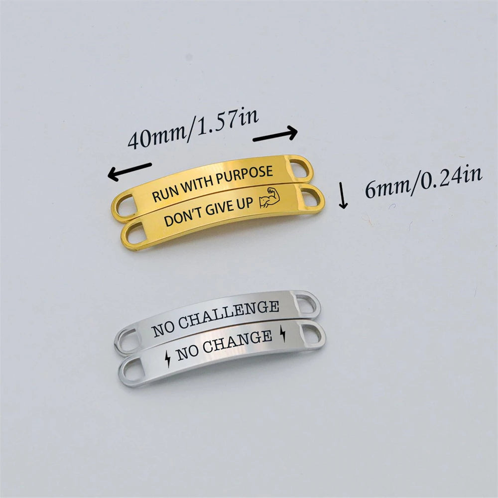 Personalized Metal Shoe Tags ✨ Custom Engraved Names on Stainless Steel Lace Charms – Unique Shoe Buckles for Men & Women 🏃‍♀️ #CustomStyle #ShoeJewelry"