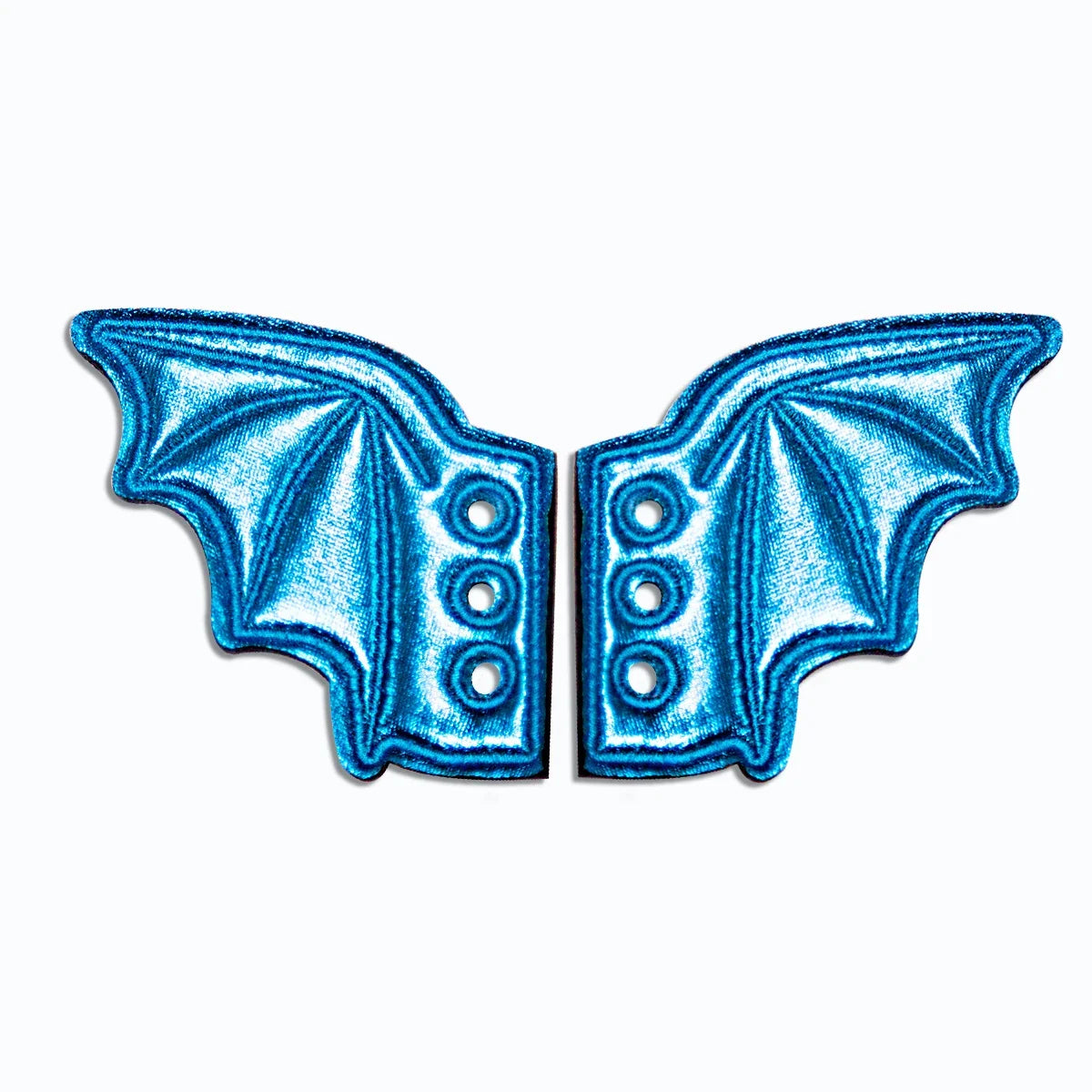 Bat Wings Shoe Charms Accessory For Sneakers Boots And  Shoes Iridescent Glitter DIY Decor