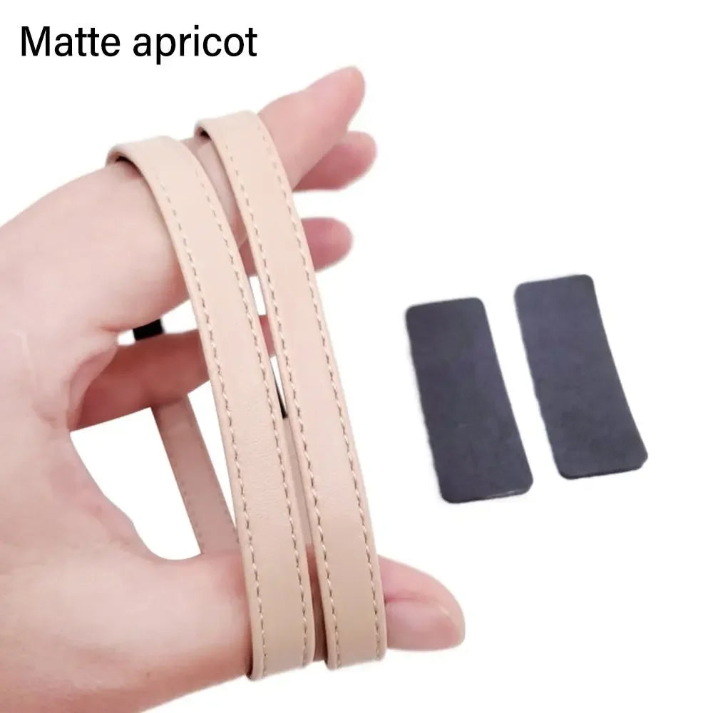 Anti Loose Adjustable Detachable Leather Shoes Strap For Women High Heels Secure Fit