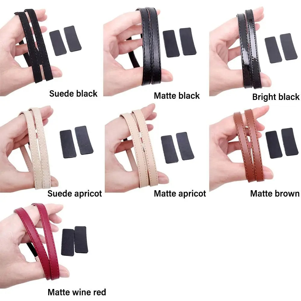 Anti Loose Adjustable Detachable Leather Shoes Strap For Women High Heels Secure Fit