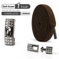 No Tie Diamond Buckle Elastic Shoelaces For Kids And Adults Slip On Shoes Ideal For Sports And Casual Boots