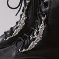2Pcs Gothic Alloy Bat Shoe Lace Buckle Charms Set For Boots Sneakers High Tops DIY Accessory