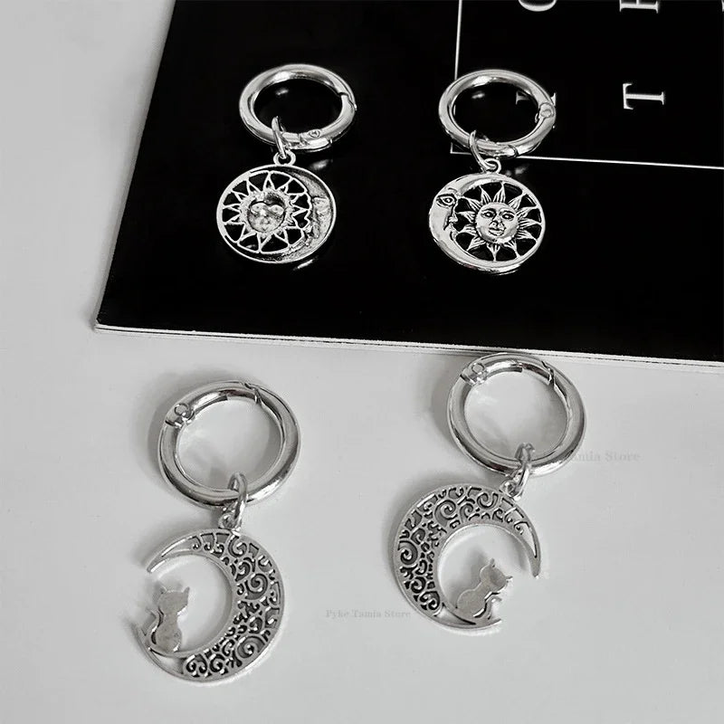 2-Pack  Shoe Buckles – Removable Boot & Shoe Accessories for Emo, Goth, Punk Style