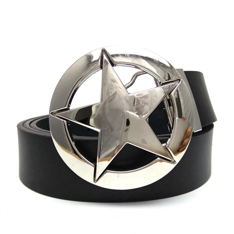 Western Cowboy PU Leather Belt